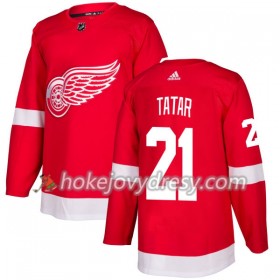 Pánské Hokejový Dres Detroit Red Wings Tomas Tatar 21 Červená 2017-2018 Adidas Authentic